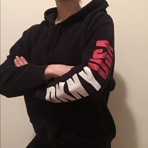 Vintage 1995 DKNY Hoodie Sweatshirt